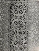 An illustration from Antiche trine italiane : trine ad ago (1908)