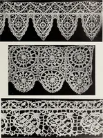 An illustration from Antiche trine italiane : trine ad ago (1908)