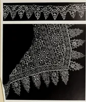 An illustration from Antiche trine italiane : trine ad ago (1908)