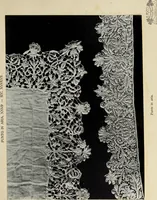 An illustration from Antiche trine italiane : trine ad ago (1908)
