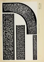 An illustration from Antiche trine italiane : trine ad ago (1908)
