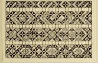 An illustration from Antiche trine italiane : trine ad ago (1908)