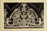 An illustration from Antiche trine italiane : trine ad ago (1908)