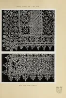 An illustration from Antiche trine italiane : trine ad ago (1908)