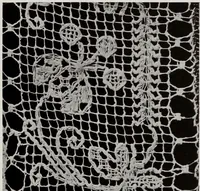 An illustration from Antiche trine italiane : trine ad ago (1908)