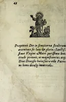 An illustration from Antichità della chiesa di S. Dionigi, et origine del nome di Cassano Geradadda (1617)