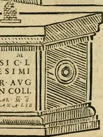 An illustration from Delle antichita di Sarsina, et de' costumi romani nel trionfo, et nel triclinio antico : discorso primo (1607)