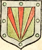 Picture 3 of 11 from The antient usage in bearing of such ensigns of honour as are commonly call'd arms. With a catalogue of the present nobility and baronets of England (1682), leaf 31