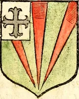 An illustration from The antient usage in bearing of such ensigns of honour as are commonly call'd arms. With a catalogue of the present nobility and baronets of England (1682)