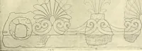 An illustration from Antikes Traufleisten-Ornament (1909)