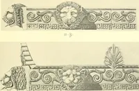 An illustration from Antikes Traufleisten-Ornament (1909)