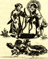 Picture 45 of 87 from Antipathia Amoris Divini et Humani duobus Libris comprehensa, per themata et sententias, insuper et Figuras aeneas, adjectis versibus Gallicis et Hispanicis, illustrata, antehac Antuerpiae Typis data (1694), leaf 110
