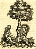 Picture 63 of 87 from Antipathia Amoris Divini et Humani duobus Libris comprehensa, per themata et sententias, insuper et Figuras aeneas, adjectis versibus Gallicis et Hispanicis, illustrata, antehac Antuerpiae Typis data (1694), leaf 150