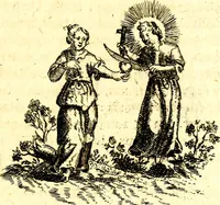 Picture 65 of 87 from Antipathia Amoris Divini et Humani duobus Libris comprehensa, per themata et sententias, insuper et Figuras aeneas, adjectis versibus Gallicis et Hispanicis, illustrata, antehac Antuerpiae Typis data (1694), leaf 154