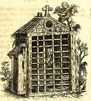 Picture 75 of 87 from Antipathia Amoris Divini et Humani duobus Libris comprehensa, per themata et sententias, insuper et Figuras aeneas, adjectis versibus Gallicis et Hispanicis, illustrata, antehac Antuerpiae Typis data (1694), leaf 174