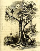 Picture 24 of 87 from Antipathia Amoris Divini et Humani duobus Libris comprehensa, per themata et sententias, insuper et Figuras aeneas, adjectis versibus Gallicis et Hispanicis, illustrata, antehac Antuerpiae Typis data (1694), leaf 70