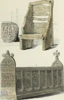 An illustration from Antiquarian gleanings in the north of England : being examples of antique furniture, plate, church decorations, objects of historical interest, etc. (1850)