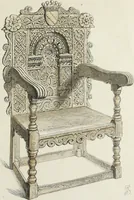 Picture 22 of 43 from Antiquarian gleanings in the north of England : being examples of antique furniture, plate, church decorations, objects of historical interest, etc. (1850), leaf 56