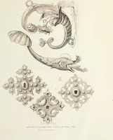 An illustration from Antiquarian gleanings in the north of England : being examples of antique furniture, plate, church decorations, objects of historical interest, etc. (1850)