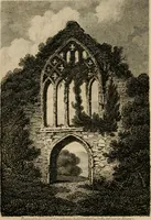 An illustration from The antiquarian itinerary, comprising specimens of architecture, monastic, castellated, and domestic; with other vestiges of antiquity in Great Britain. Accompanied with descriptions (1815)