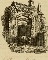 An illustration from The antiquarian itinerary, comprising specimens of architecture, monastic, castellated, and domestic; with other vestiges of antiquity in Great Britain. Accompanied with descriptions (1815)