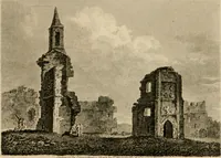 An illustration from The antiquarian itinerary, comprising specimens of architecture, monastic, castellated, and domestic; with other vestiges of antiquity in Great Britain. Accompanied with descriptions (1815)