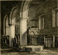 An illustration from The antiquarian itinerary, comprising specimens of architecture, monastic, castellated, and domestic; with other vestiges of antiquity in Great Britain. Accompanied with descriptions (1815)