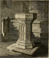 An illustration from The antiquarian itinerary, comprising specimens of architecture, monastic, castellated, and domestic; with other vestiges of antiquity in Great Britain. Accompanied with descriptions (1815)