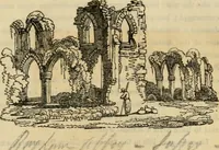 An illustration from The antiquarian itinerary, comprising specimens of architecture, monastic, castellated, and domestic; with other vestiges of antiquity in Great Britain. Accompanied with descriptions (1815)