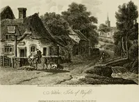 An illustration from The antiquarian itinerary, comprising specimens of architecture, monastic, castellated, and domestic; with other vestiges of antiquity in Great Britain. Accompanied with descriptions (1815)