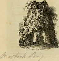 An illustration from The antiquarian itinerary, comprising specimens of architecture, monastic, castellated, and domestic; with other vestiges of antiquity in Great Britain. Accompanied with descriptions (1815)
