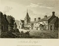 An illustration from The antiquarian itinerary, comprising specimens of architecture, monastic, castellated, and domestic; with other vestiges of antiquity in Great Britain. Accompanied with descriptions (1815)