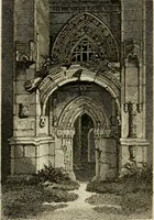 An illustration from The antiquarian itinerary, comprising specimens of architecture, monastic, castellated, and domestic; with other vestiges of antiquity in Great Britain. Accompanied with descriptions (1815)