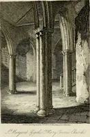 An illustration from The antiquarian itinerary, comprising specimens of architecture, monastic, castellated, and domestic; with other vestiges of antiquity in Great Britain. Accompanied with descriptions (1815)