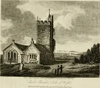 An illustration from The antiquarian itinerary, comprising specimens of architecture, monastic, castellated, and domestic; with other vestiges of antiquity in Great Britain. Accompanied with descriptions (1815)