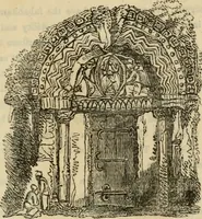 An illustration from The antiquarian itinerary, comprising specimens of architecture, monastic, castellated, and domestic; with other vestiges of antiquity in Great Britain. Accompanied with descriptions (1815)