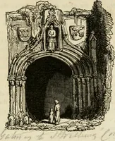 An illustration from The antiquarian itinerary, comprising specimens of architecture, monastic, castellated, and domestic; with other vestiges of antiquity in Great Britain. Accompanied with descriptions (1815)