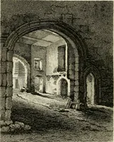 An illustration from The antiquarian itinerary, comprising specimens of architecture, monastic, castellated, and domestic; with other vestiges of antiquity in Great Britain. Accompanied with descriptions (1815)