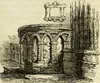 An illustration from The antiquarian itinerary, comprising specimens of architecture, monastic, castellated, and domestic; with other vestiges of antiquity in Great Britain. Accompanied with descriptions (1815)