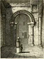 An illustration from The antiquarian itinerary, comprising specimens of architecture, monastic, castellated, and domestic; with other vestiges of antiquity in Great Britain. Accompanied with descriptions (1815)