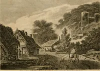 An illustration from The antiquarian itinerary, comprising specimens of architecture, monastic, castellated, and domestic; with other vestiges of antiquity in Great Britain. Accompanied with descriptions (1815)