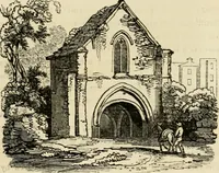 An illustration from The antiquarian itinerary, comprising specimens of architecture, monastic, castellated, and domestic; with other vestiges of antiquity in Great Britain. Accompanied with descriptions (1815)