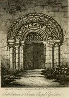 An illustration from The antiquarian itinerary, comprising specimens of architecture, monastic, castellated, and domestic; with other vestiges of antiquity in Great Britain. Accompanied with descriptions (1815)