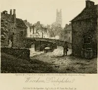 An illustration from The antiquarian itinerary, comprising specimens of architecture, monastic, castellated, and domestic; with other vestiges of antiquity in Great Britain. Accompanied with descriptions (1815)