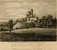 An illustration from The antiquarian itinerary, comprising specimens of architecture, monastic, castellated, and domestic; with other vestiges of antiquity in Great Britain. Accompanied with descriptions (1815)