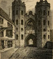 An illustration from The antiquarian itinerary, comprising specimens of architecture, monastic, castellated, and domestic; with other vestiges of antiquity in Great Britain. Accompanied with descriptions (1815)