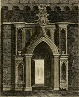 An illustration from The antiquarian itinerary, comprising specimens of architecture, monastic, castellated, and domestic; with other vestiges of antiquity in Great Britain. Accompanied with descriptions (1815)