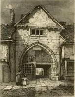 An illustration from The antiquarian itinerary, comprising specimens of architecture, monastic, castellated, and domestic; with other vestiges of antiquity in Great Britain. Accompanied with descriptions (1815)