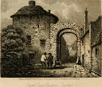 An illustration from The antiquarian itinerary, comprising specimens of architecture, monastic, castellated, and domestic; with other vestiges of antiquity in Great Britain. Accompanied with descriptions (1815)