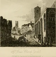 An illustration from The antiquarian itinerary, comprising specimens of architecture, monastic, castellated, and domestic; with other vestiges of antiquity in Great Britain. Accompanied with descriptions (1815)